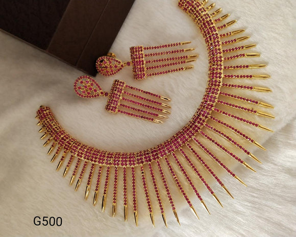 Princess Deshmukh Necklace Set for Women