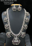 GUTTAPUSALU  NECKLACE SET/LONG HARAM FOR WOMEN -SADSGPNS001