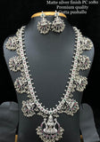 GUTTAPUSALU  NECKLACE SET/LONG HARAM FOR WOMEN -SADSGPNS001
