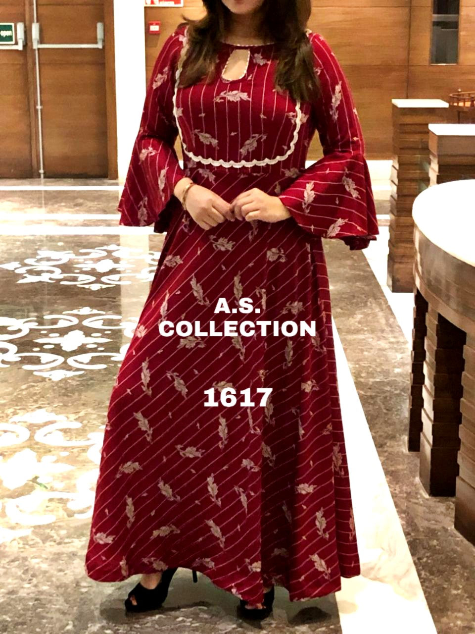Wedding WearBridal Wear Embroidered Designer Gown Style Suit at Rs  3795/piece in Surat