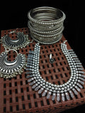 Tribal Oxidised Jewellery Set