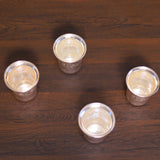 Set of four Silver Tumblers