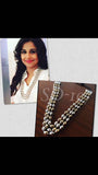 SILVER&GOLD  METAL BEAD NECKLACE FOR WOMEN