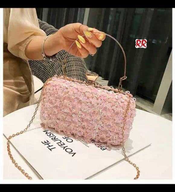 New Fashion Luxury Sequins Crystal Diamond Party Clutch/ Evening Bag