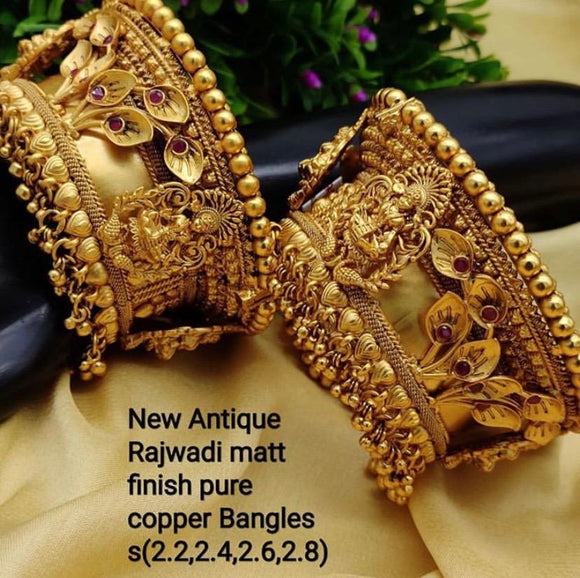 Antique finish Copper Rajwadi Bangles for Women 001RB  wwwsoosicoin