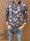Jaipuri Smart look cotton  print shirts for Men