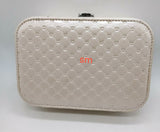 STYLISH  LEATHER FINISH JEWELLERY BOX FOR WOMEN
