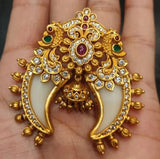 Golden Tiger  Nail Tuskers Pendant