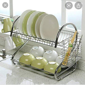 STAINLESS STEEL DISH RACK FOR KITCHEN