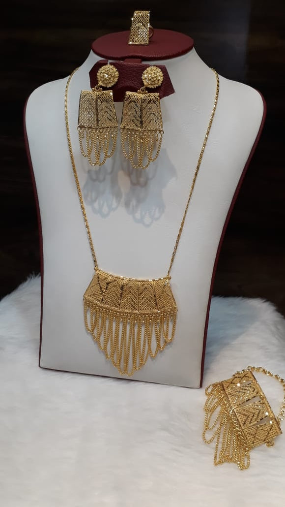 24 kt Gold plated Bridal jewellery set