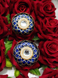 KUNDAN MEENAKARI STUD /EARRINGS FOR WOMEN