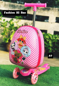 KIDS SKATER WITH  TROLLEY BAG FOR KIDS