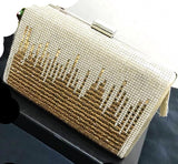 EXCLUSIVE GOLDEN BRIDAL STONES CLUTCH BAG FOR WOMEN
