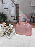 GLOSSY CANDY HAND  BAG FOR WOMEN