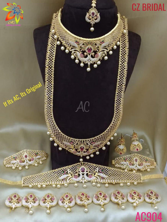 Mayuriga Complete Bridal Jewellery Set for Women –