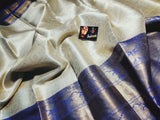 TANCHU SAREE WITH KANJIVARAM BORDERS