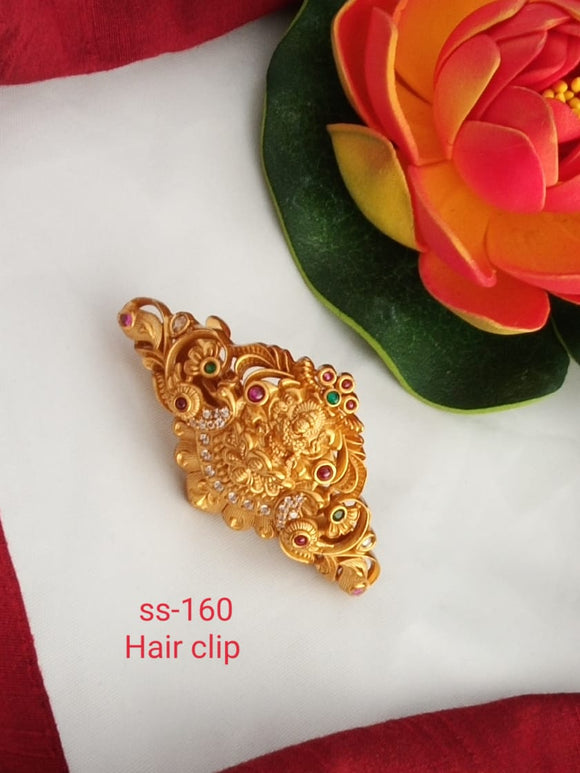 GOLDEN HAIR CLIPS FOR WOMEN
