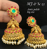 LARGE SIZE GOLDEN JUMKA FOR WOMEN