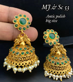 LARGE SIZE GOLDEN JUMKA FOR WOMEN