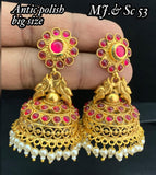 LARGE SIZE GOLDEN JUMKA FOR WOMEN