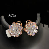 FLOWER POWER STONES EARRINGS FOR WOMEN