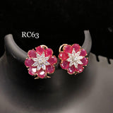 FLOWER POWER STONES EARRINGS FOR WOMEN