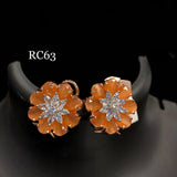 FLOWER POWER STONES EARRINGS FOR WOMEN