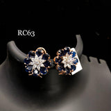 FLOWER POWER STONES EARRINGS FOR WOMEN