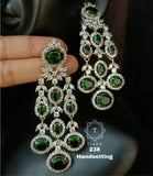 STYLISH DIAMOND SETTING  EARRINGS FOR WOMEN