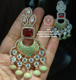 ORIGINAL HAND MADE MEENAKARI EARRINGS FOR WOMEN