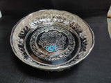 German Silver washable 10 inches Lakshmi plate