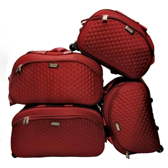 SET OF 4 DUFFLE BAGS WITH WHEELS