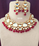 TRADITIONAL KUNDAN NECKLACE SET FOR WOMEN