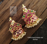 TRADITIONAL ORIGINAL HAND MADE REAL KEMP STONE JUMKA FOR WOMEN