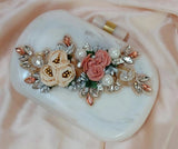 NEW DESIGNER RESIN CLUTCH BAG  FOR WOMEN