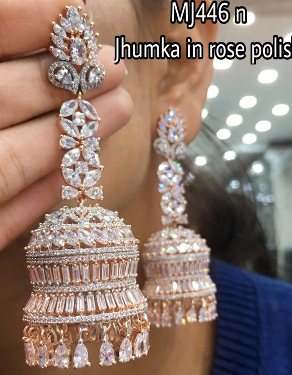 ROSE GOLD FINISH JUMKA FOR WOMEN