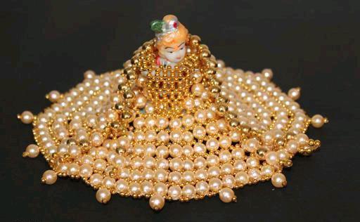 LADDU GOPAL POSHAK WITH BEADS
