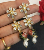 POLKI EARRINGS FOR WOMEN