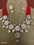 RAGMALIKA  KUNDAN NECKLACE SET FOR WOMEN