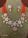 RAGMALIKA  KUNDAN NECKLACE SET FOR WOMEN