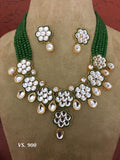 RAGMALIKA  KUNDAN NECKLACE SET FOR WOMEN