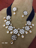 RAGMALIKA  KUNDAN NECKLACE SET FOR WOMEN