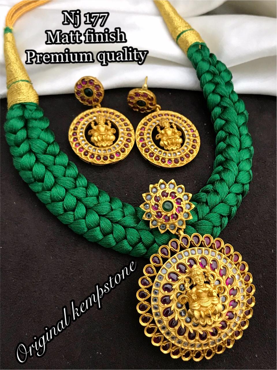 Premium quality mirror necklace set with matching earring tikka | Bead  work, Matching earrings, Necklace set