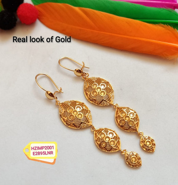 GOLD PLATED EARRINGS FOR WOMEN