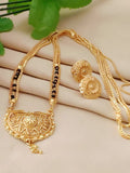 GOLD PLATED MANGAL SUTRA SET FOR WOMEN