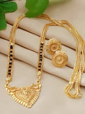 GOLD PLATED MANGAL SUTRA SET FOR WOMEN
