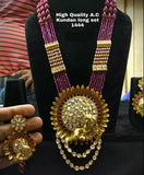 UNIQUE GOLDEN SLEEPING ANGEL PENDANT NECKLACE SET FOR WOMEN-DFAC1444