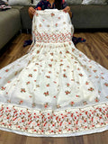 NP Premium cotton gown with heavy embroidery -NPK01
