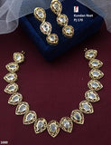 MAYARAGINI TRADITIONAL STYLE KUNDAN NECKLACE SET FOR WOMEN -SAYDPJ170