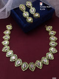 MAYARAGINI TRADITIONAL STYLE KUNDAN NECKLACE SET FOR WOMEN -SAYDPJ170